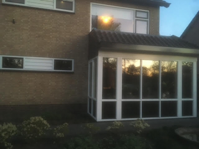 Uitbouw voorzijde woning